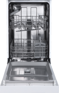 UPO Työtason alle sijoitettava astianpesukone UU45W Valkoinen