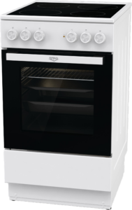 UPO Lasikeraaminen liesi UEC5A20W Valkoinen