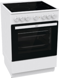 UPO Lasikeraaminen liesi UECS6B60W Valkoinen