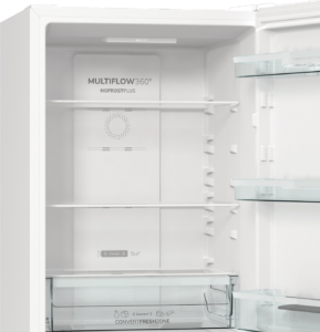 UPO Jääkaappi/pakastin NRF66DW Valkoinen