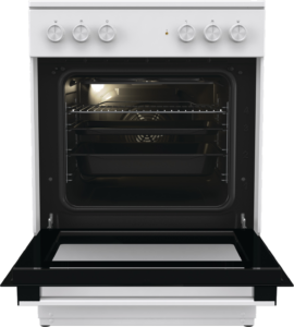 UPO Lasikeraaminen liesi UEC6A20W Valkoinen