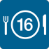 16 kattausta