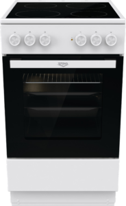 UPO Lasikeraaminen liesi UECS5A52W Valkoinen