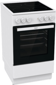 UPO Lasikeraaminen liesi UECS5A52W Valkoinen